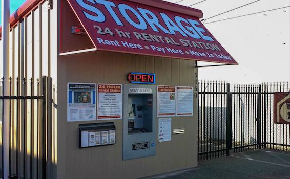 Westside Road Storage Kiosk